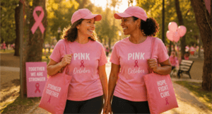 Rosa Oktober Werbeartikel und Textilien für Ihr Unternehmen