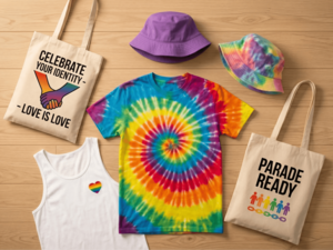 Personalisieren Sie Ihre Pride-Monat Werbeartikel und Textilien individuell