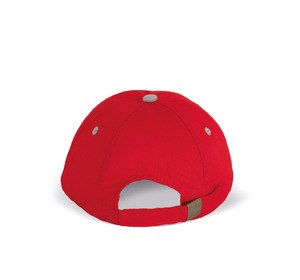 K-up KP036 - Hochwertige Baumwollkappe mit Metallverschluss