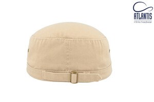 Atlantis AT099 - Atlantis Chino Fabric Military Style Cap