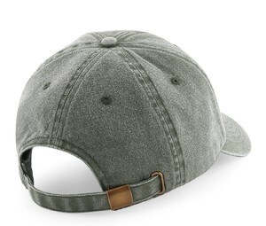 Beechfield BF655 - Classic Vintage Cotton Cap with Adjustable Brass Buckle