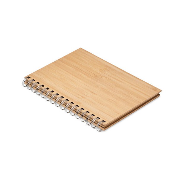BRAM DIN A5 Ringbuch Bambus - GiftRetail MO6790 - Holz | Grohandel  Kleidung: Wordans Deutschland