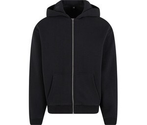 BUILD YOUR BRAND BY285 - FLUFFY ZIP HOODY