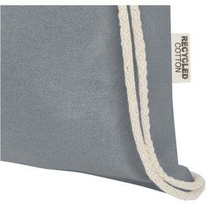 Oregon 140 g/m² GRS recycled cotton drawstring bag - EgotierPro 120735