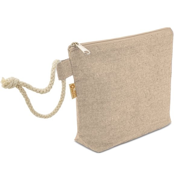 Claps 43314 - Eco-Friendly Cotton Pouch with Zipper