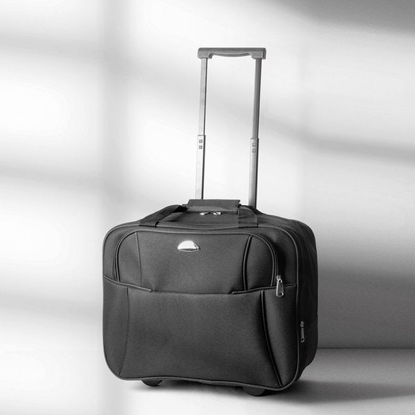 Claps 66092 - Versatile Two-Wheeled Laptop Trolley