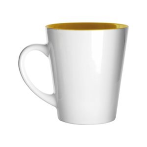 Claps 74026 - Weiße Tasse mit Farbiger Innenseite 300ml