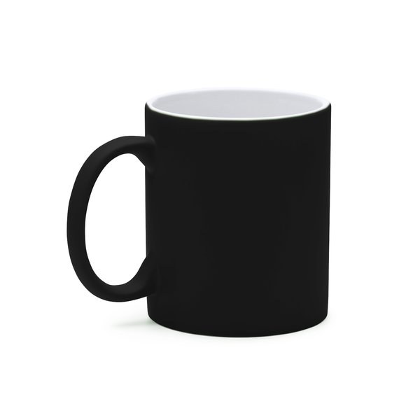 Claps 74266 - Farbiger Lasergravur-Becher mit Weißem Inneren