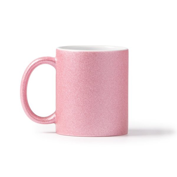 Claps 74326 - Keramiktasse mit Glitzereffekt für Sublimation