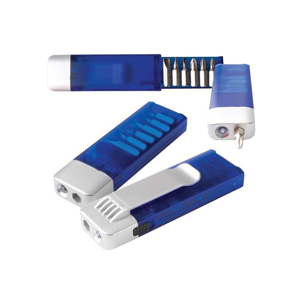 Claps 82530 - LED Light Screwdriver with Bits
