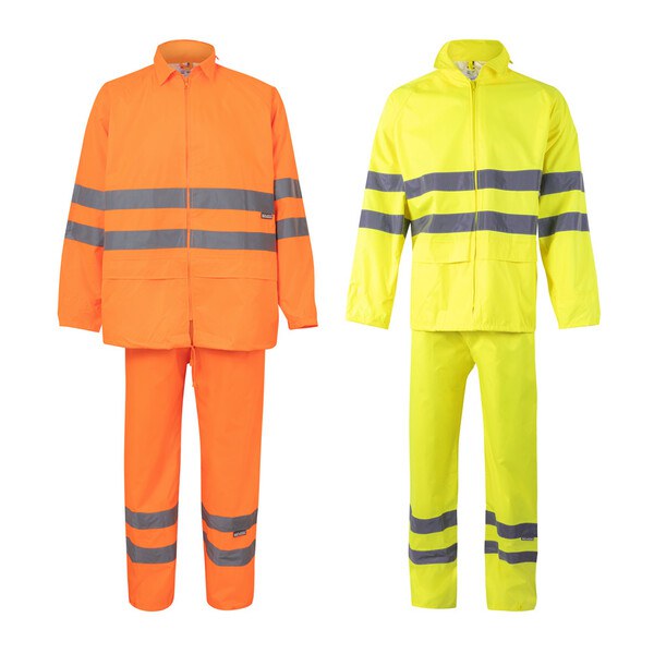 Velilla 36077 - Rain suit (130g/m²), in polyester (100%) with PU coating