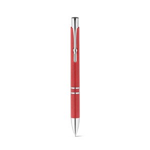 Straw fibre and ABS ball pen with clip - Egotier 91771