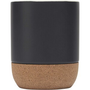Billie 300 ml ceramic mug with cork details and matt finish - EgotierPro 100847