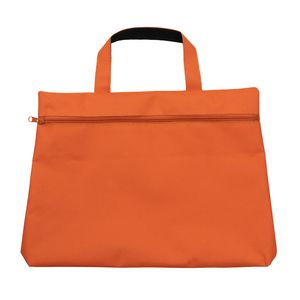 CHARRAN Document bag in 600D polyester in different colours with carry handle and matching zipper - EgotierPro BO7517