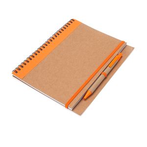 ALANI Spiral ring notebook with recycled cardboard hardcovers - EgotierPro NB8073