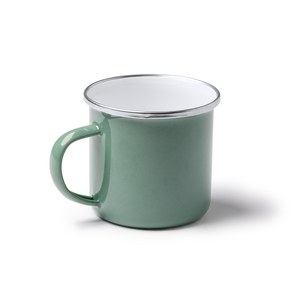Stamina TZ1213 - CARDIF Retro-style enameled metal mug