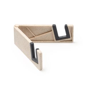 Stamina SO3057 - BAWEN Foldable mobile phone stand made of wheat fibre with non-slip top edges