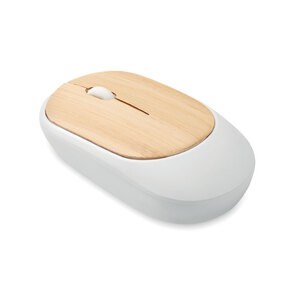 CURVY BAM Optische Mouse  Bambus - GiftRetail MO2085