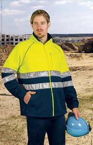 Valento CQVAANE - Hi-Vis Fleecejacke ANETO