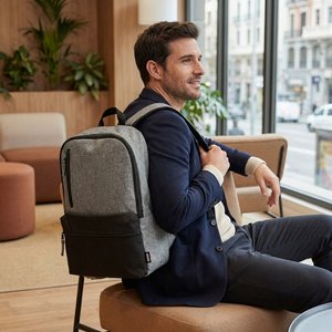 Reclaim 15" GRS recycelter Laptop Rucksack 14 L - EgotierPro 120655