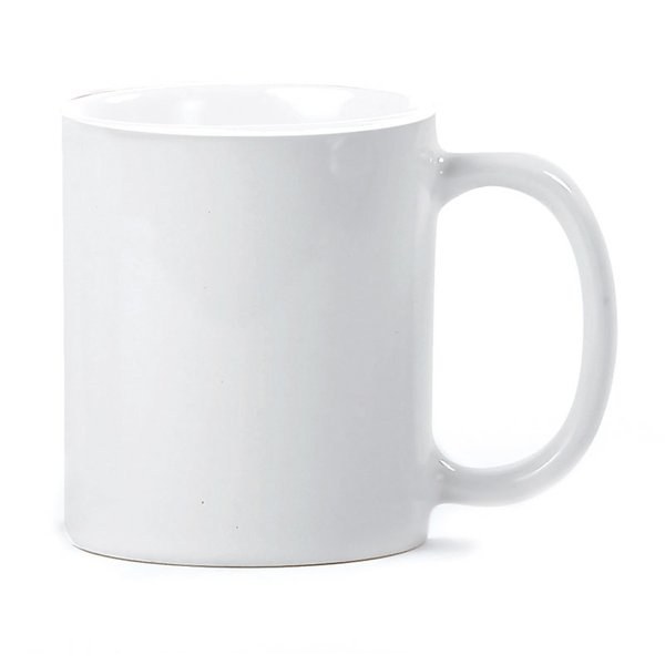 Claps 74099 - White Ceramic Mug for Custom Printing