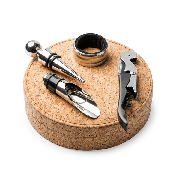 Premium Stainless Steel Wine Accessory Set