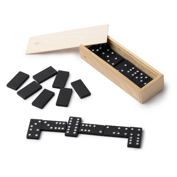 Claps 95146 - Elegantes Holzdomino Set