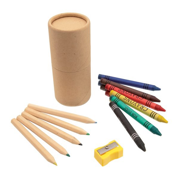 Creative Art Set with 13 Pieces in Eco Box