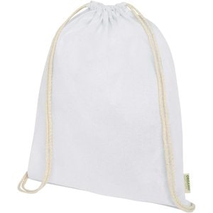 Odisha 140 g/m² OCS organic drawstring bag 5L  - EgotierPro 120781
