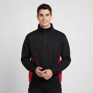 Velilla 36044 - Zweifarbiges Frottee-Sweatshirt (260 g/m²), aus Polyester (65 %) und Baumwolle (35 %)
