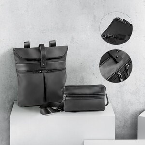 Branve 92146 - Microfibre and PU backpack