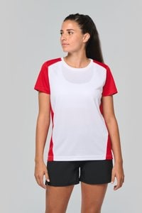 PROACT PA4015 - Ladies Eco-Friendly two-tone sport T-shirt