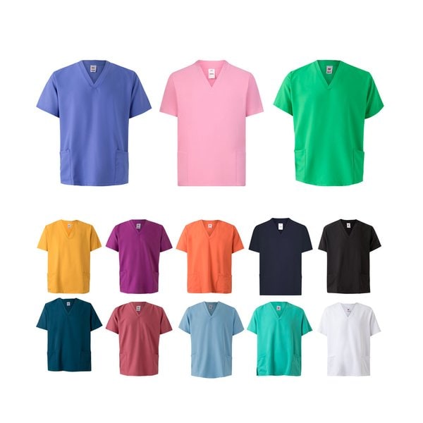 Kurzarm-Tunika (140 g/m²), aus 100 % Mikrofaser