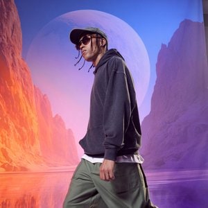 AWDis JH180 - Hoodie mit Used-Look