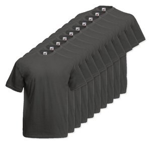 Pack mit 72 Fruit of the Loom SC230 - T-Shirt Herren Kurzarm