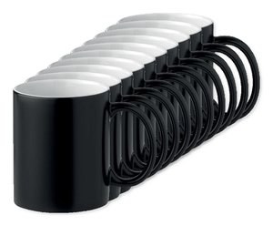 Pack mit 10 GiftRetail MO9156 - SUBLIDARK Kaffeebecher mit Farbwechsel