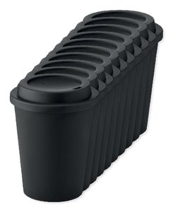 Pack mit 100 GiftRetail MO6582 - NOLA Doppelwandiger Becher PP 300 ml