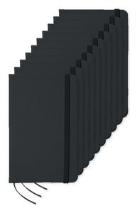 Pack mit 100 GiftRetail MO1800 - NOTELUX DIN A6 Notizbuch