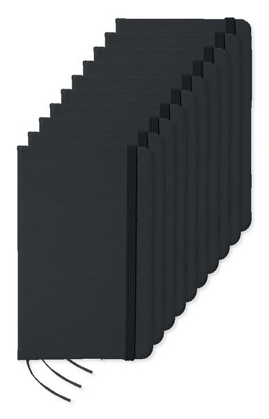 Pack mit 100 GiftRetail MO1800 - NOTELUX DIN A6 Notizbuch