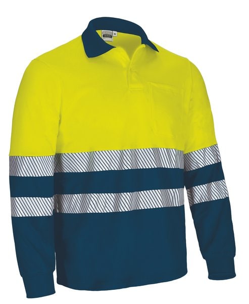 Hi-Vis L/S Polo  ALBURY
