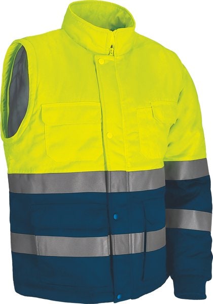 Valento CQVASEQ - Hi-Vis Detachable Jacket  SEQUOIA