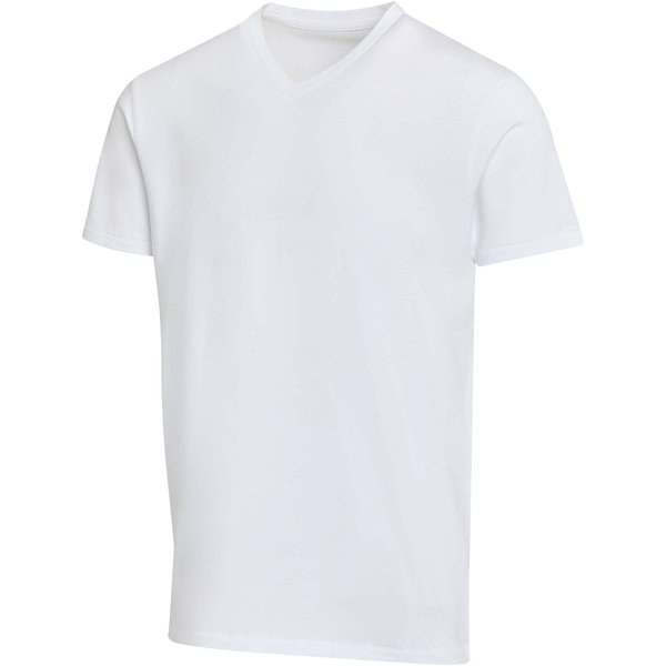 Elevate 39665 - Balfour 200 g/m² Kurzärmeliges T-Shirt V-Ausschnitt Bio Baumwolle (OCS), unisex