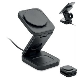 SATELIT 3in1 faltbare Ladestation - GiftRetail MO3117