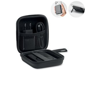 ATLAS Reise-Set 5000mAh Powerbank - GiftRetail MO3177