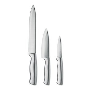 COCINERO Messer-Set Edelstahl 3-tlg. - GiftRetail MO3203